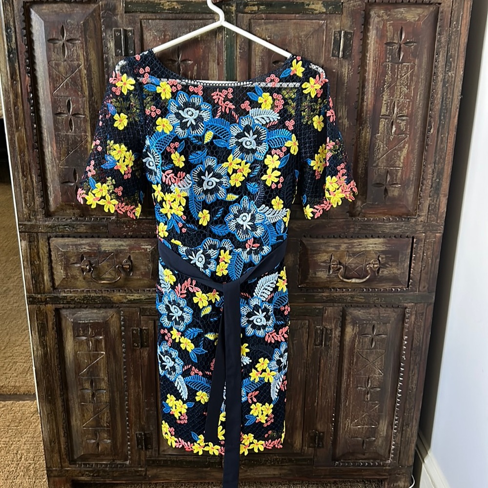 Floral Embroidered Dress